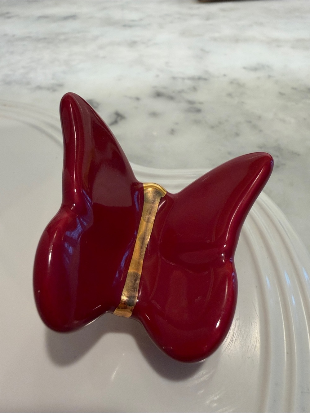 Nora Fleming A291 Red Butterfly mini - Limited Signing Release - NWT